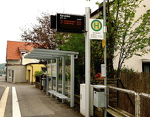 Bushaltestelle HöchbergHaus